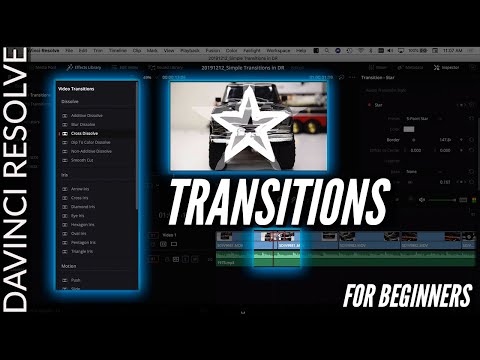 DaVinci Resolve 16 Transitions for Beginners