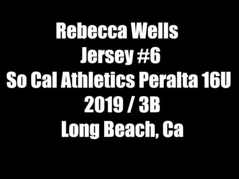 2019 Rebecca Wells Softball Skills Video (Hitting) So Cal Athletics Peralta 16U