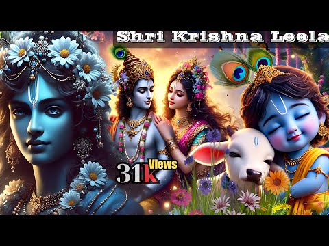 Krishna’s Divine Life Journey | Epic Animated Story With Devotional English Song | Sri Krishna Leela