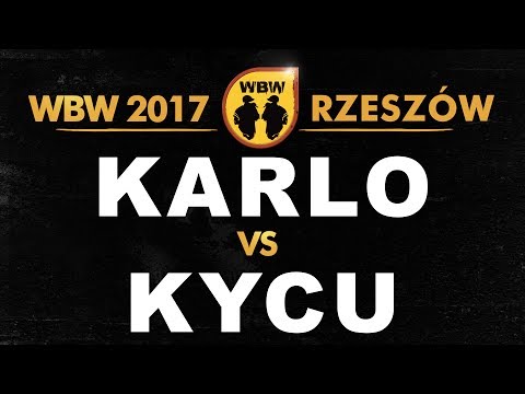Karlo 🆚 Kycu 🎤 WBW 2017 Rzeszów (freestyle rap battle)