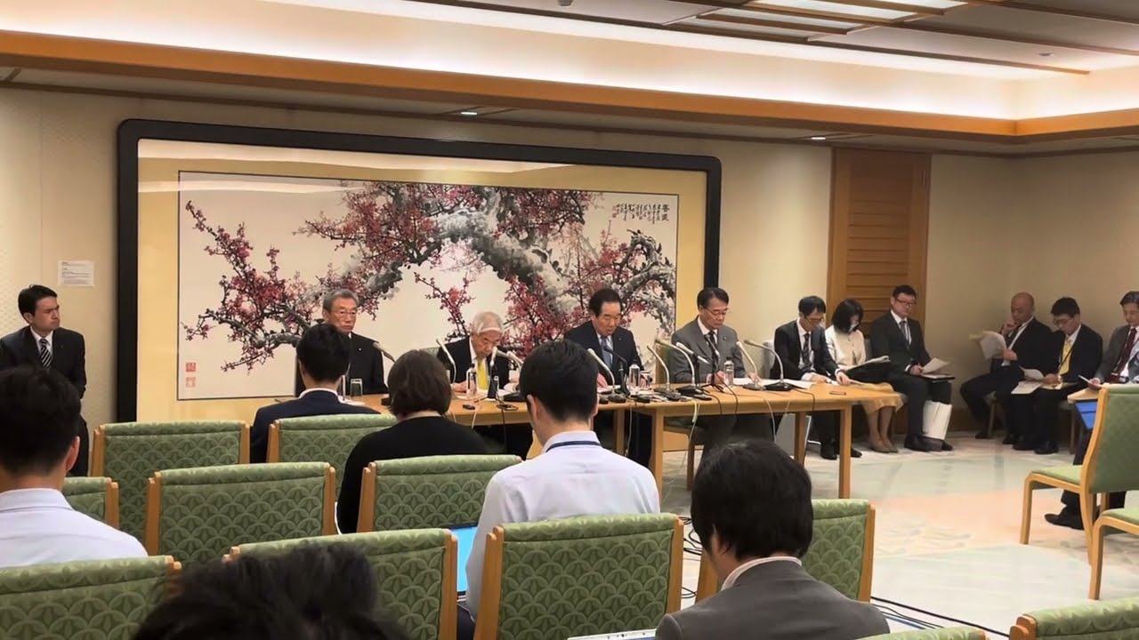 天皇の退位等に関する皇室典範特例法案に対する附帯決議に基づく政府における検討結果の報告を受けた立法府の対応に関する各政党・各会派からの個別の意見聴取後の記者会見 20240807