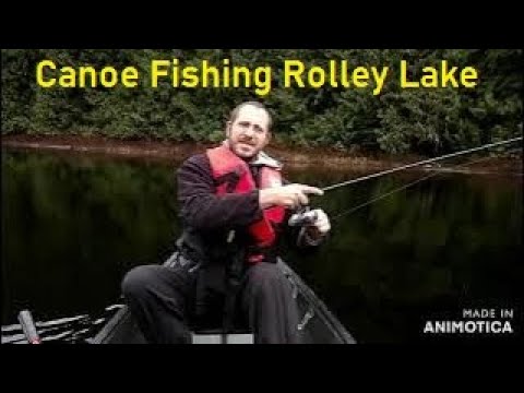 Canoe Fishing Rolley Lake