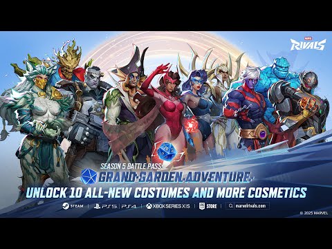 Season 5 Battle Pass: Grand Garden Adventure | Official Trailer | Marvel Rivals