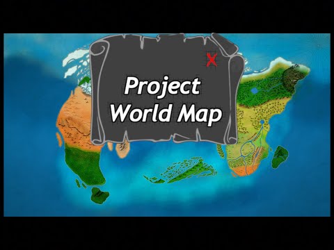 Project World Map: Create worlds with your RPG maps; create games with your worlds