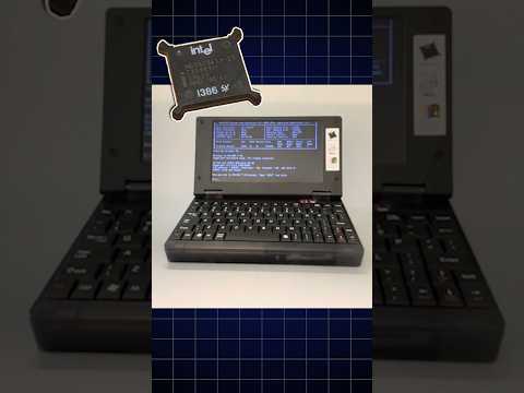 Самый маленький ноутбук -  Pocket 386