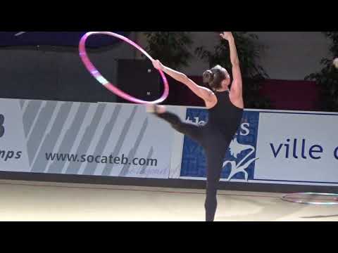 Viktoria MAZUR (UKR) hoop - 2016 Thiais trainings