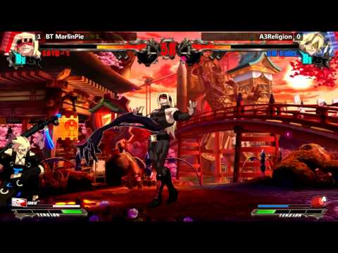 GGXrd @ #TSBBCPEX - BT MarlinPie (Zato-1) vs A3Religion (Sin) [720p/60fps]