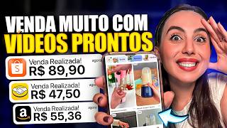 AFILIADO: Como Pegar VÍDEOS PRONTOS Para VENDER Sem Aparecer (Shopee, Amazon e Mercado Livre)