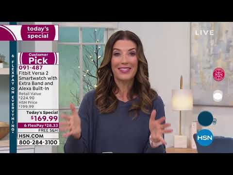 Fitbit Versa 2 Smartwatch   Activity Tracker w/Band   Al...