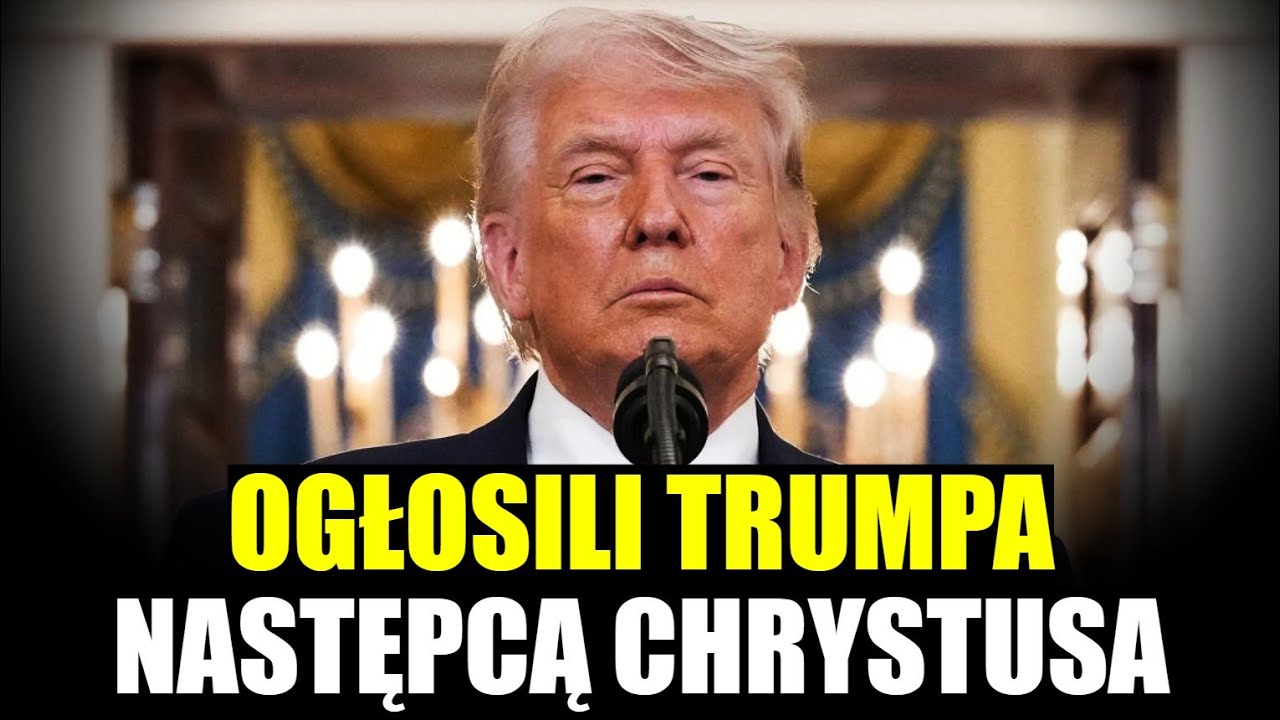 Obłęd! Trump oficjalnie ogłoszony nowym zbawicielem