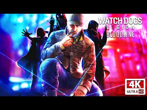 WATCH DOGS: LEGION - BLOODLINE All Cutscenes (Game Movie) 4K 60FPS Ultra HD