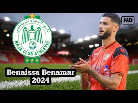 مهارات و أهداف بنعيسى بن عمر Benaissa Benamar لاعب الرجاء الرياضي الجديد بنعيسى بنعمر 2024