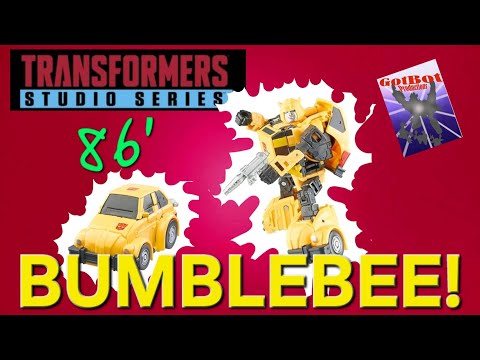 Transformers Studio Series 86 Bumblebee - GotBot True Review NUMBER 1245