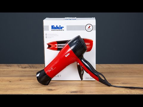 akir Hair Dryer Red/Black