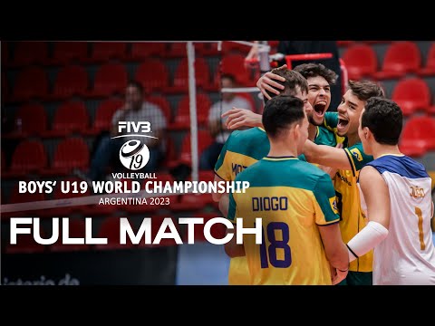 BUL🇧🇬 vs. BRA🇧🇷 - Full Match | Boys' U19 World Championship | Playoffs