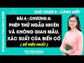 Toán lớp 9 Bài 4 Phép thử ngẫu nhiên và không gian mẫu xác suất của biến cố - Trang 35, 39 Cánh diều