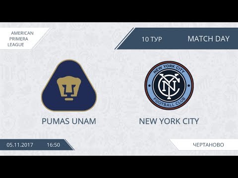AFL17. America. Primera. Day 10. Pumas Unam - New York City.
