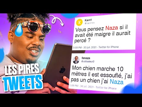 NAZA RÉAGIT À VOS PIRES TWEETS !