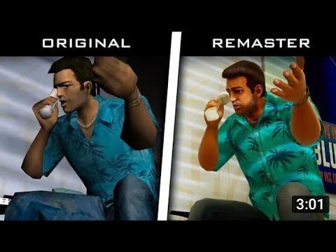 GTA Trilogy: Original vs Definitive Edition - Early Comparison #shorts