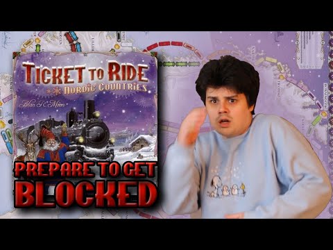 Ticket to Ride Nordic Countries - Prepare to Get Blocked