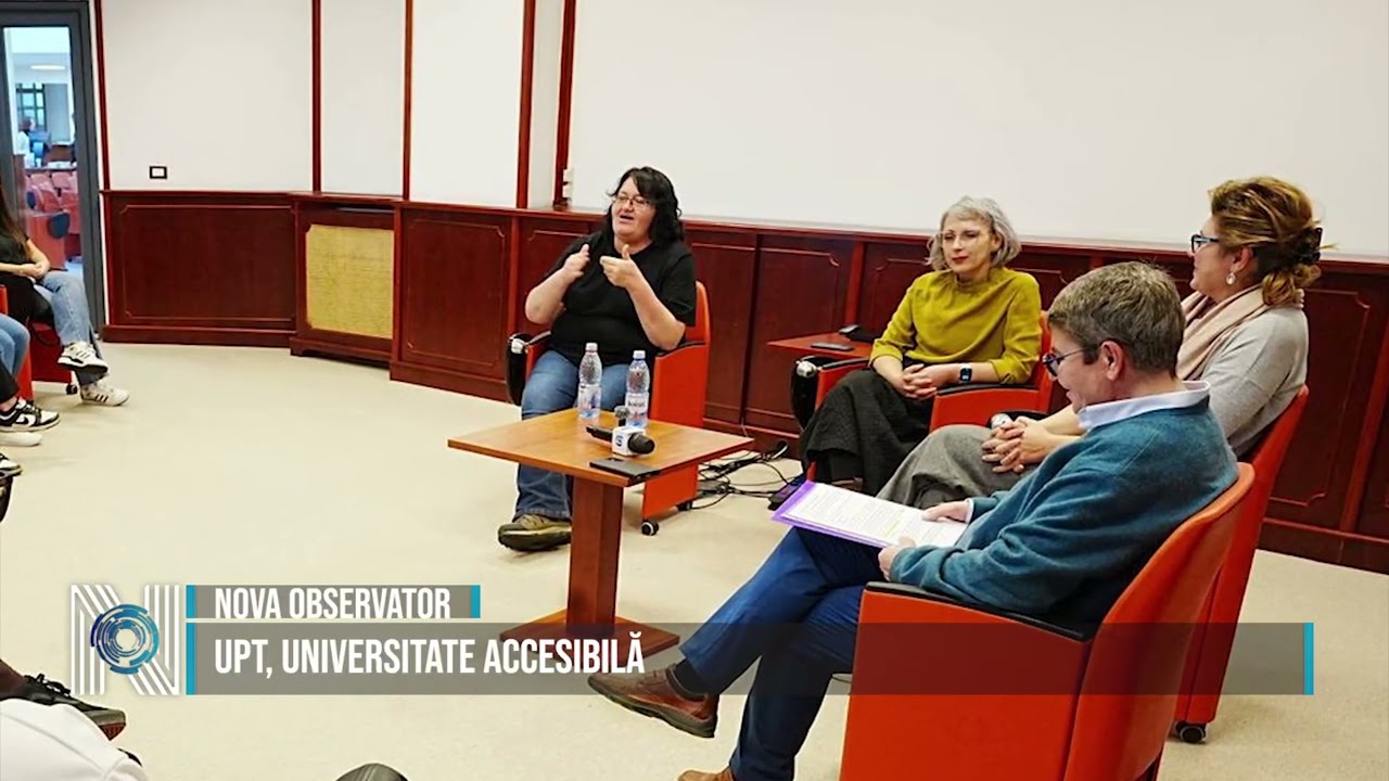 UPT, universitate accesibilă