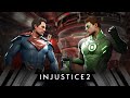 Injustice 2 - Superman Vs Green Lantern (Very Hard)