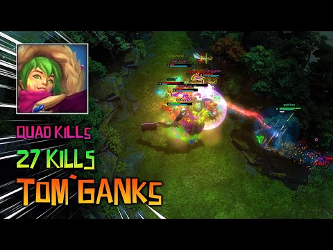 HoN Flint Beastwood - Tom`Ganks - Quad Kills - 27/1/5
