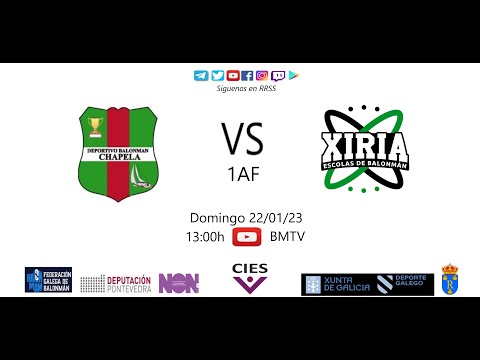 230122 1AF BM CHAPELA - BM XIRIA