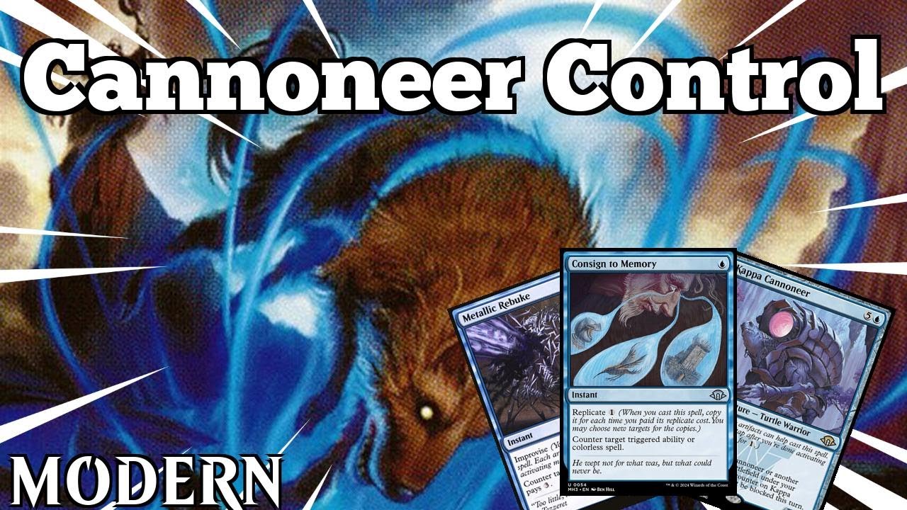 Cheap Interaction BREAKS THE META?! | Cannoneer Control | Modern | MTGO