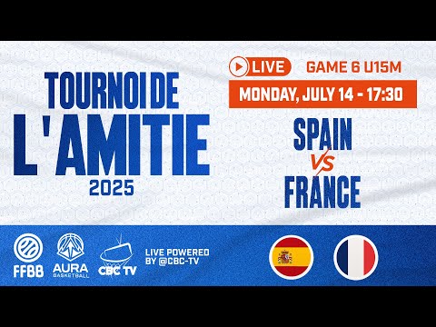 SPAIN - EDF and Price Cérémony | U15M | Tournoi de l'Amitié 2025 | Livestream