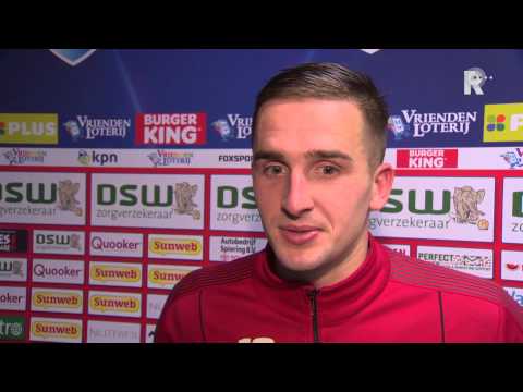 Jeff Stans na afloop van Excelsior - FC Twente