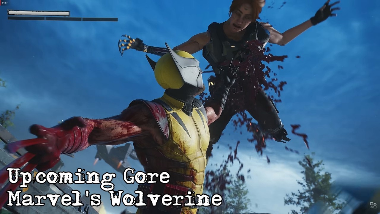 Upcoming Gore - Marvel's Wolverine