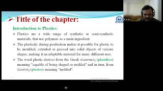 Lecture No 02 Introduction to Plastics and its Classification