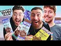 Is MrBeast Chocolate ACTUALLY Good TASTE TEST FEASTABLES