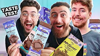Is MrBeast Chocolate ACTUALLY Good..? (TASTE TEST FEASTABLES)