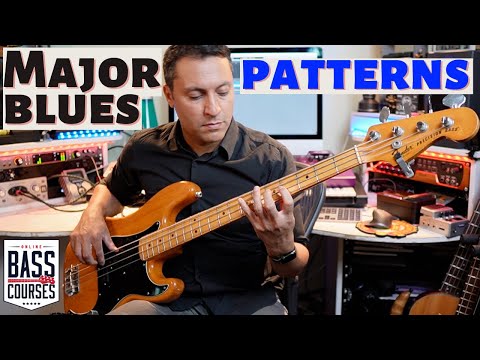 3 Useful Major Blues Bass Patterns