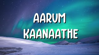 Aarum Kaanaathe (Lyrics)  Allu Ramendran  Peas