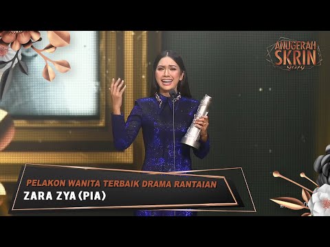 Pelakon Wanita Terbaik Drama Rantaian - Zara Zya (Pia)  | #ASK2019
