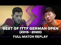 FULL MATCH | MA Long (CHN) vs ZHANG Jike (CHN) | MS F | 2015 German Open