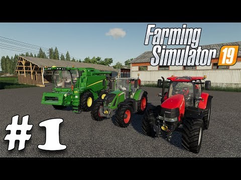 Zagrajmy w Farming Simulator 19 - #1 Witam na mojej farmie!