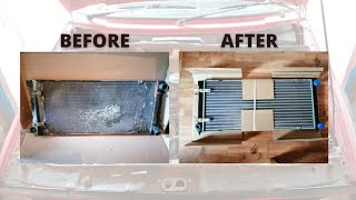 How to Replace a Radiator and a Coolant Expansion Tank on VW GOLF MK2