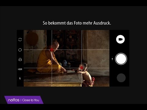 Neffos Foto-Tipps: Rasterlinien