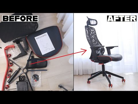 IKEA Gaming Chair Unboxing & Step by Step Assembly