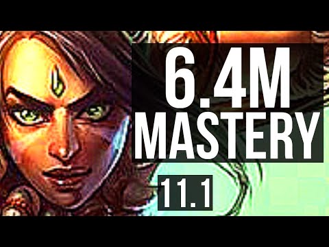 NIDALEE vs NASUS (TOP) | 6.4M mastery, 2400+ games, 7/2/16 | NA Diamond | v11.1