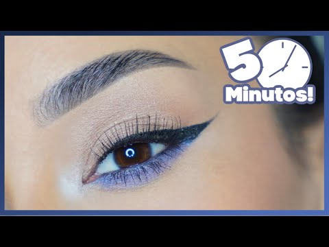 Sombras Sencillas En Solo 5 Minutos | Sin Pestañas Postizas