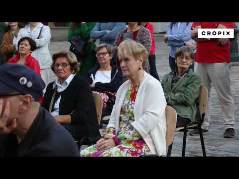 Monodrama Moj slucaj po knjizi Vlade Gotovca, izvodi ju Boris Svrtan pred Saborom RH