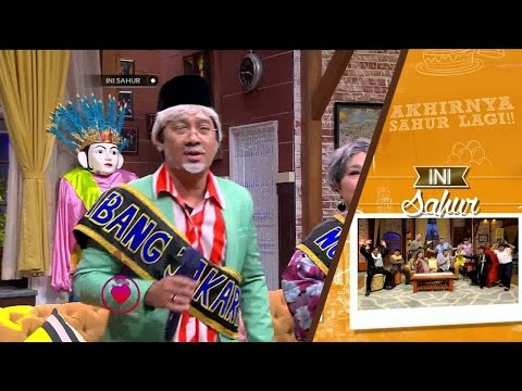 Ini Sahur 22 Juni 2016 Part 6/8 - Michelle Joan dan Yui Yokoyama AKB48