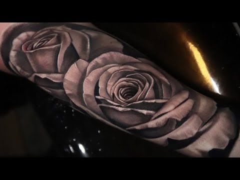 ROSES TATTOO TIME LAPSE TATTOO (BY ) | Video & Photo