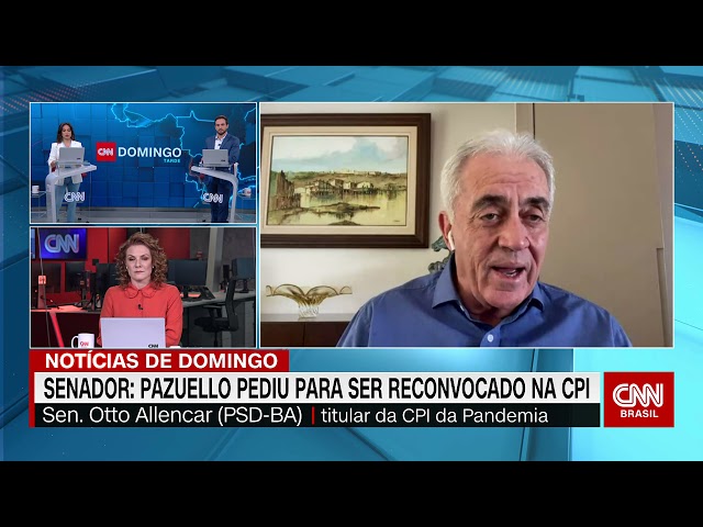 Pazuello pediu reconvocação à CPI ao participar de ato, diz senador à CNN