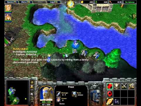 Warcraft 3 RoC Speed Run : Human 4 - Hard